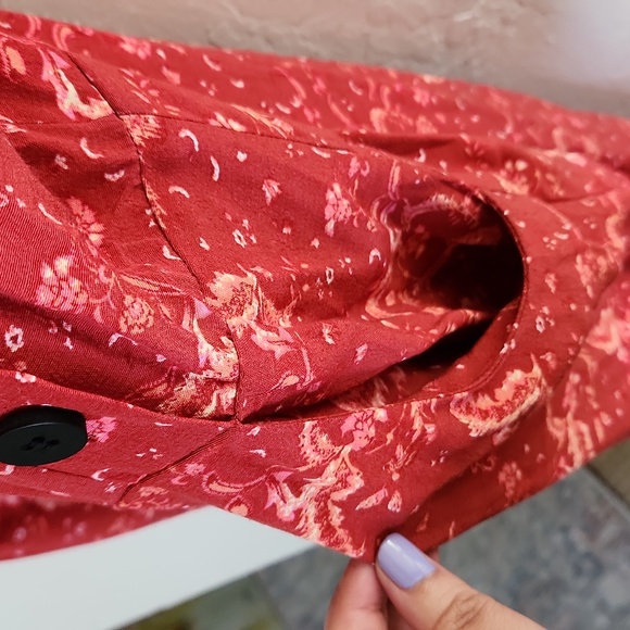 Zara Paisley Sleeveless Jumpsuit, nwt - Picture 5 of 12